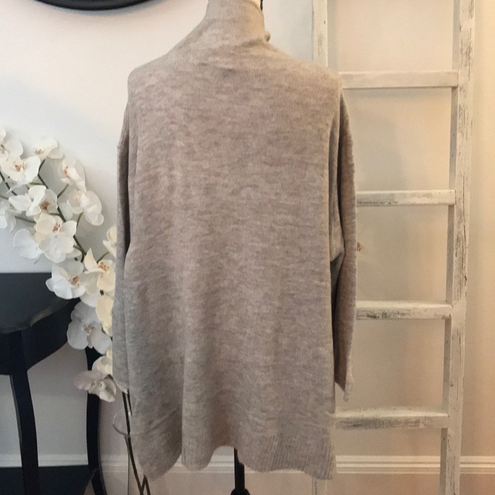 Last 1-Store Closing ‼️Flare Arm Funnel Neck Sweater - Picture 5 of 6